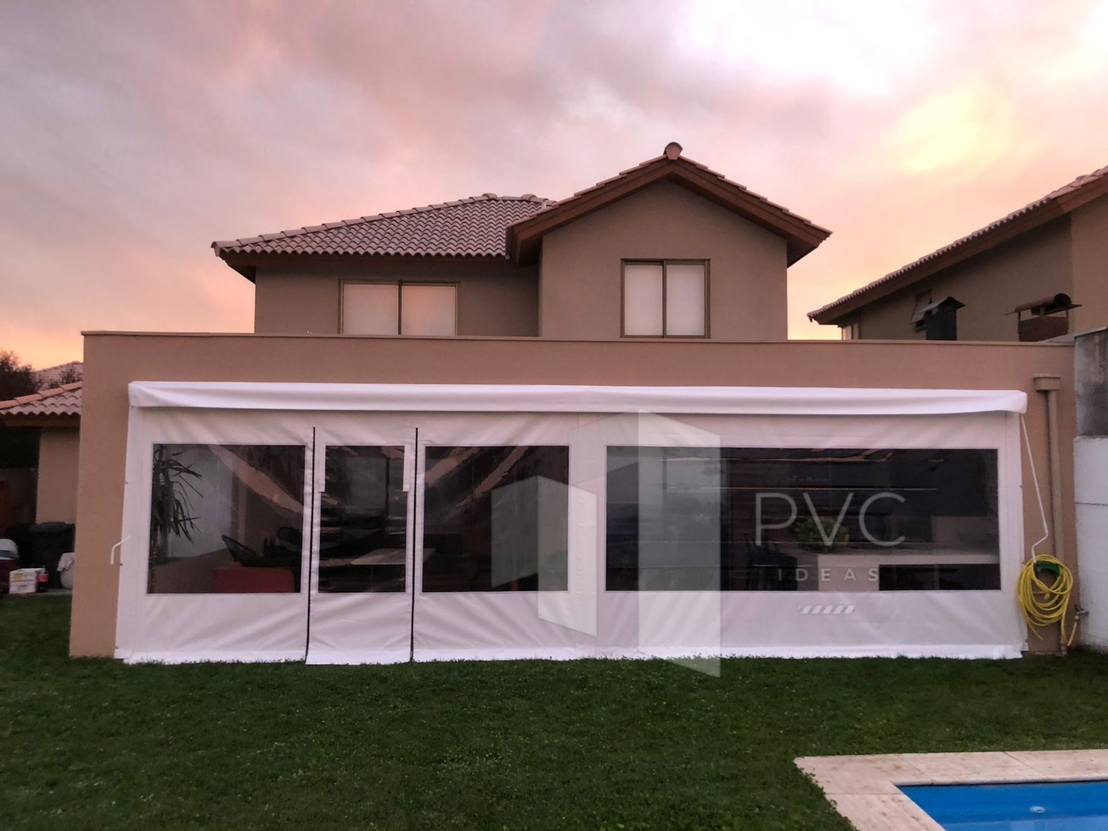 Instalación cierre terraza exterior