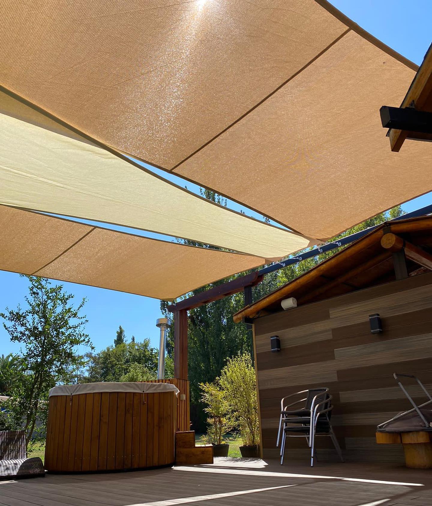 Toldo vela verano